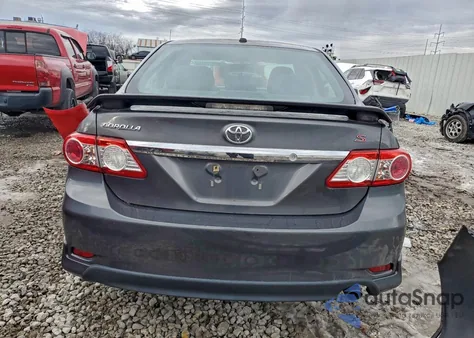 2013 Toyota Corolla Base из США, поврежденный, VIN 2T1BU4EE9DC024737